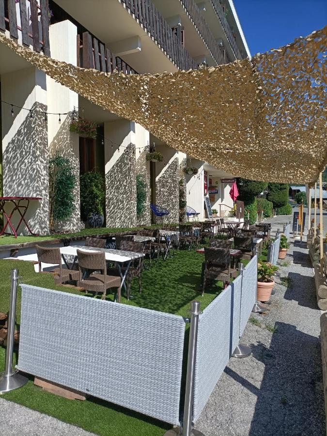 Hotel Plein Soleil Allos Exterior foto